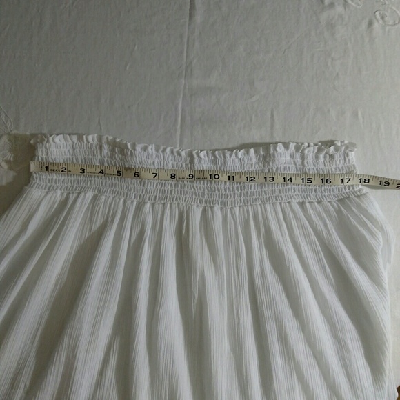 Faded Glory size XX L / 2x g - 20 white mini skirt - Picture 2 of 7